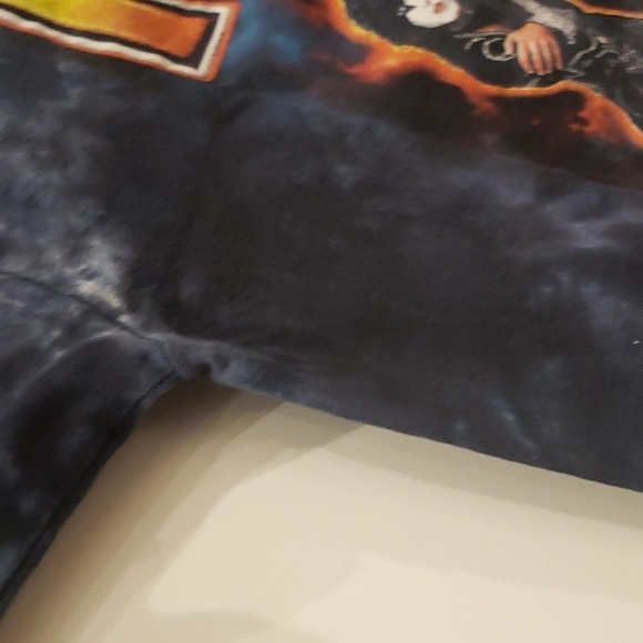 Liquid Blue 'Kiss' Men's T-Shirt Black Blue Medium 2013 UNISEX - Picture 7 of 10